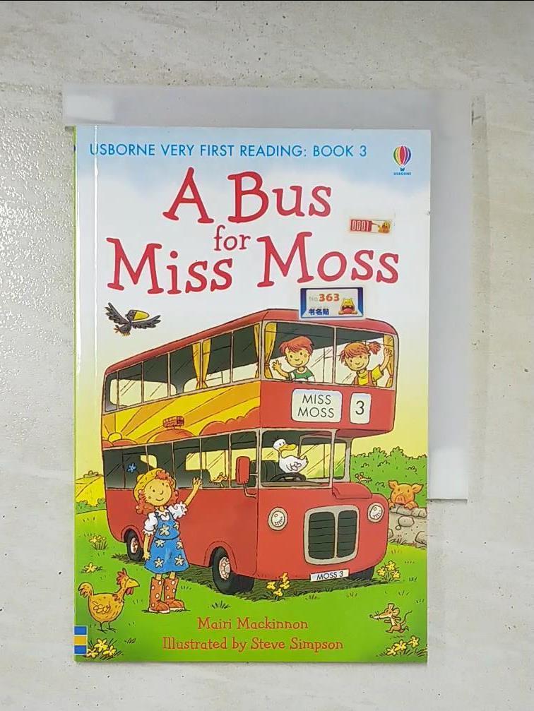二手書|【CY2】A bus for Miss Moss_written by Mairi Mackinnon ; illustrated b