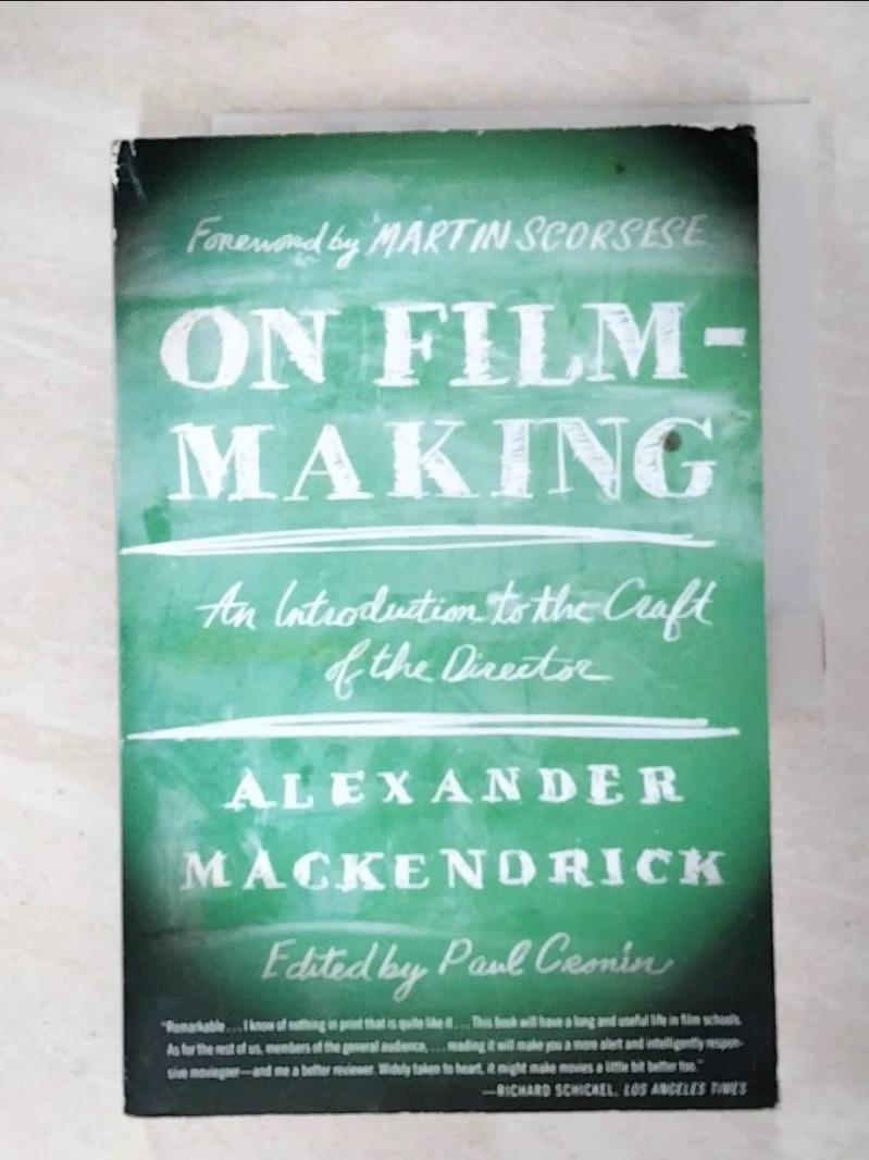 二手書|【EFR】On Film-Making: An Introduction to the Craft of the Director_Mac