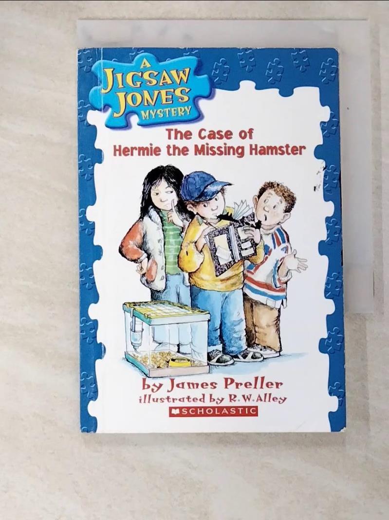 二手書|【G8C】Jigsaw Jones #01: The Case of Hermie the Missing Hamster (書+CD