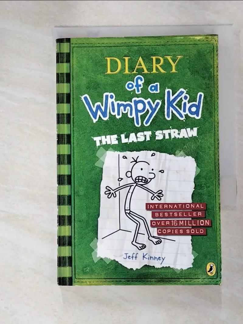 二手書|【IK8】Diary of a wimpy kid-the last straw_by Jeff Kinney