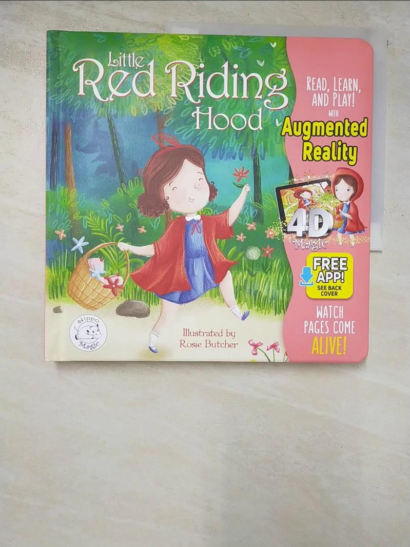 二手書|【IM6】Little Red Riding Hood: Read, Learn, and Play! With Augmented 