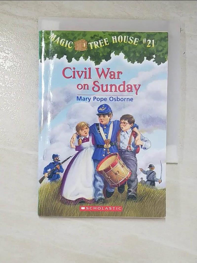 二手書|【LLA】Civil War on Sunday_Magic tree House #21_by Mary Pope Osborne 
