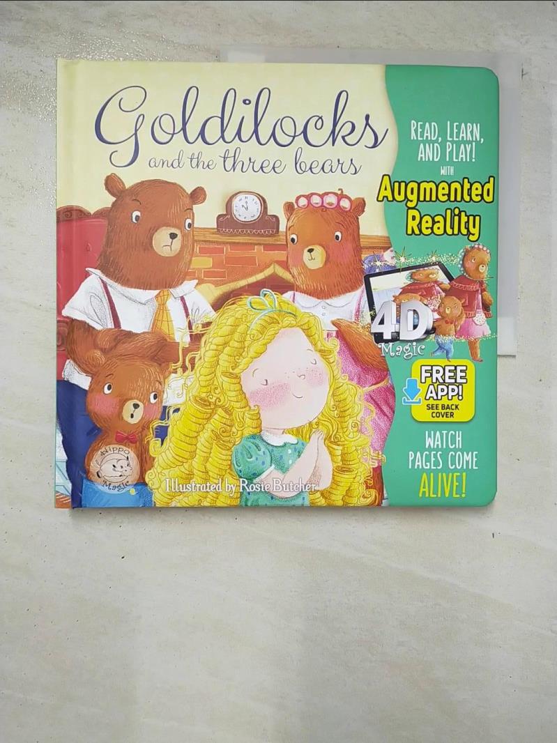 二手書|【BC1】Goldilocks and the Three Bears: Free Hippo Magic App Included_