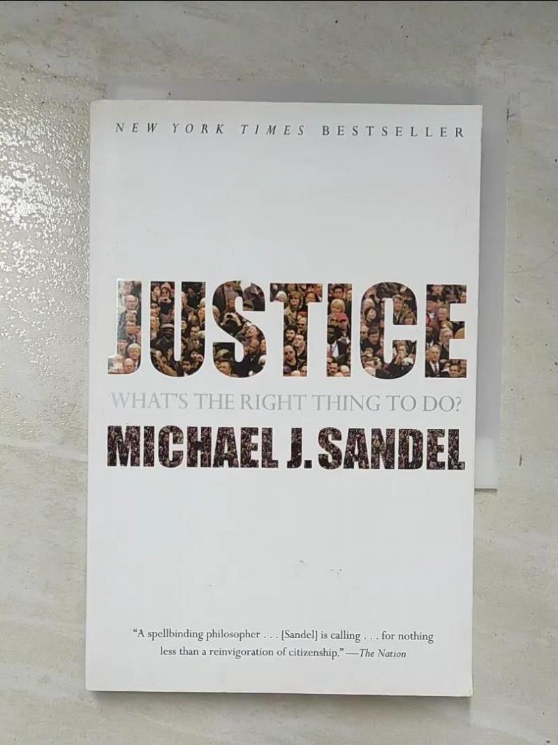 二手書|【GJV】Justice_Sandel, Michael J.