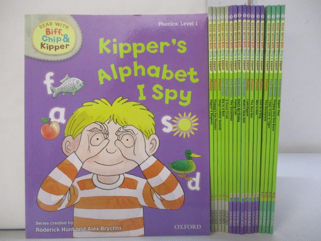 二手書|【FNQ】Read With Biff,Chip And Kipper-Levels 1-3_18本合售_Kate Ruttle