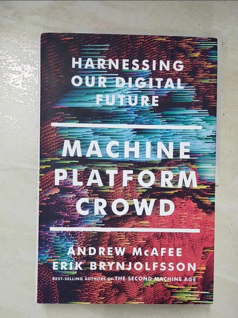 二手書|【I1X】Machine, Platform, Crowd: Harnessing Our Digital Future_McAfe