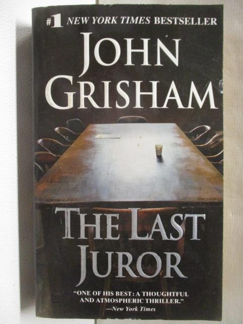二手書|【MQ6】The Last Juror_John Grisham