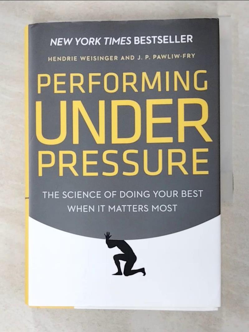 二手書|【GQ4】Performing Under Pressure: The Science of Doing Your Best When I