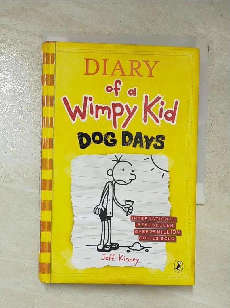 二手書|【HBM】DIARY OF A WIMPY KID： DOG DAYS (S) 小屁孩日記_Jeff Kinney