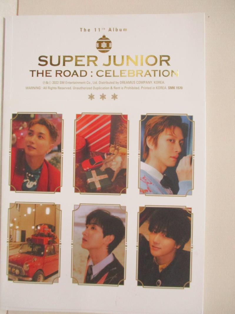 二手書|【FM5】SUPER JUNIOR The 11th Album The Road:CelebrationVol.2_白色封面_SUPER