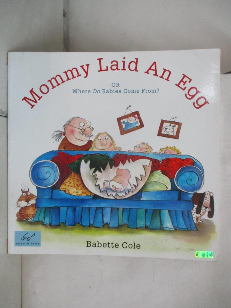 二手書|【J8S】Mommy Laid an Egg: Or, Where Do Babies Come From?_Cole, Babett