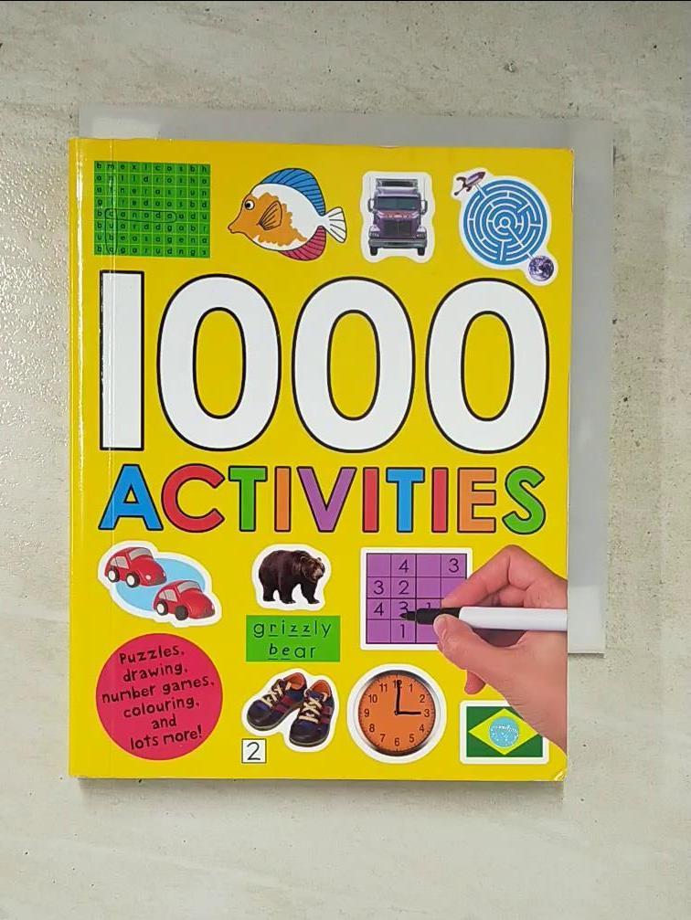 二手書|【HY7】1000 Activities_Priddy Roger