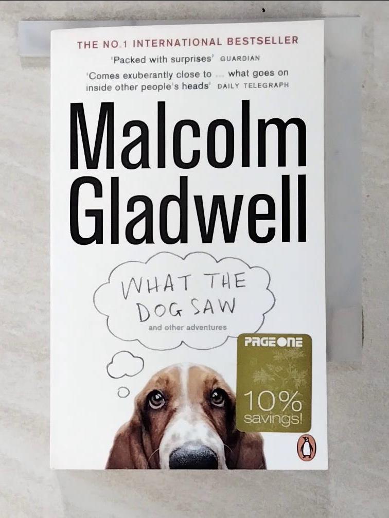二手書|【PH2】What the Dog Saw_Malcolm Gladwell