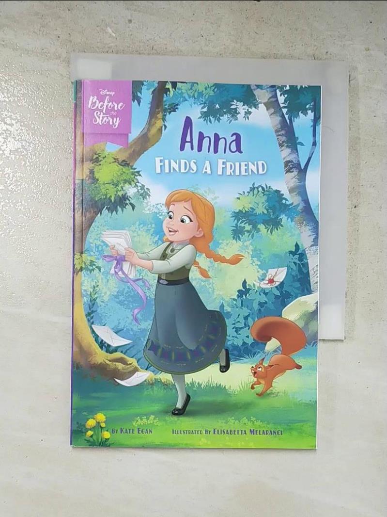 二手書|【AAW】Disney Before the Story: Anna Finds a Friend_Disney Storybook 