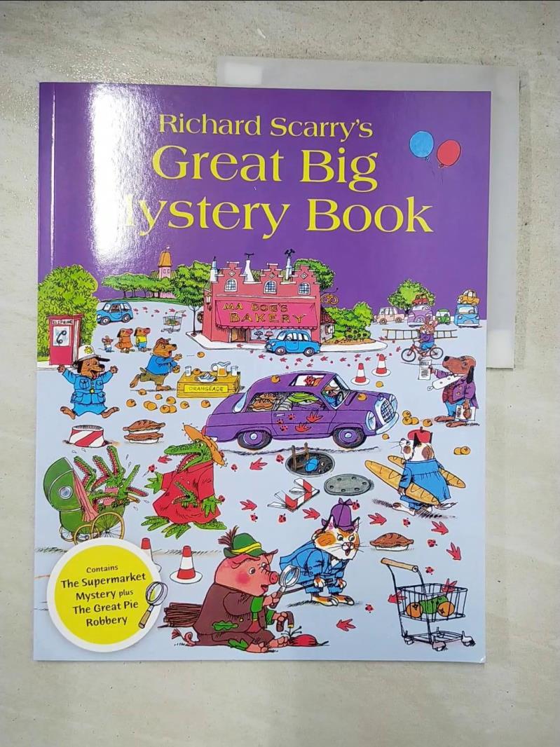 二手書|【DBG】Great Big Mystery Book_Richard Scarry