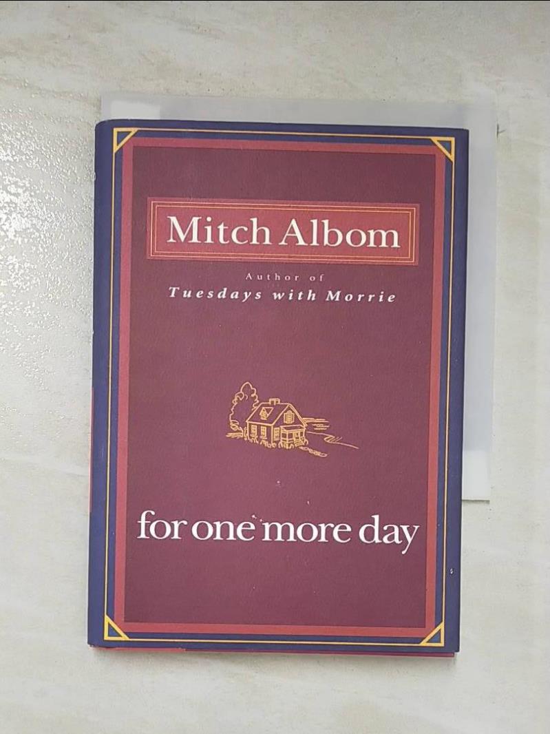 二手書|【AIL】For One More Day_Albom, Mitch