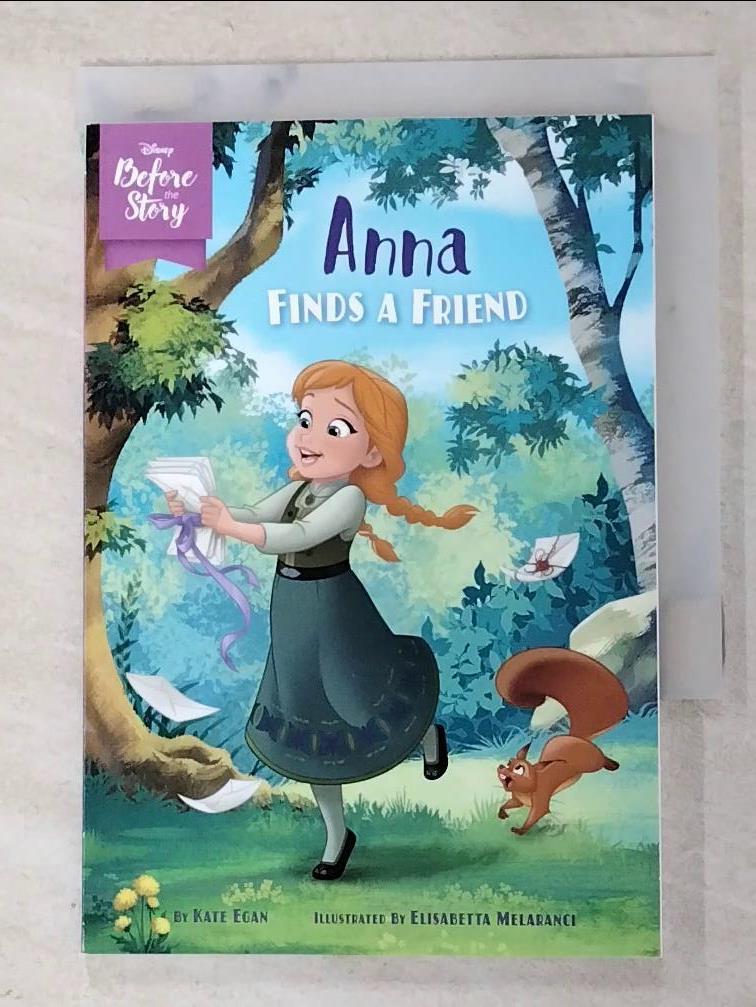 二手書|【AU8】Disney Before the Story: Anna Finds a Friend_Disney Storybook 