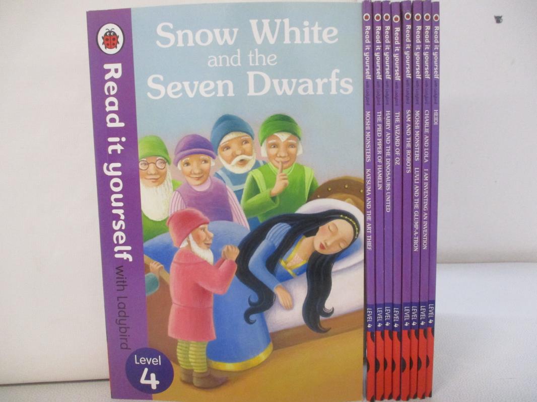 二手書|【FH5】Read It Yourself_Level 4_共9本合售_Snow white and the seven dwarfs