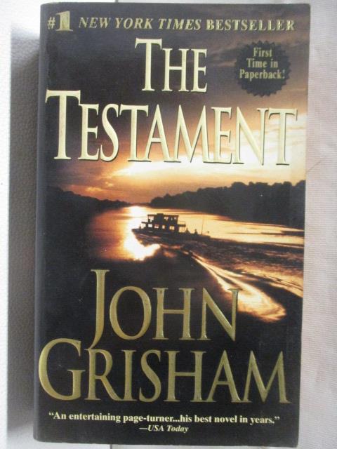 二手書|【M4D】The Testament_John Grisham