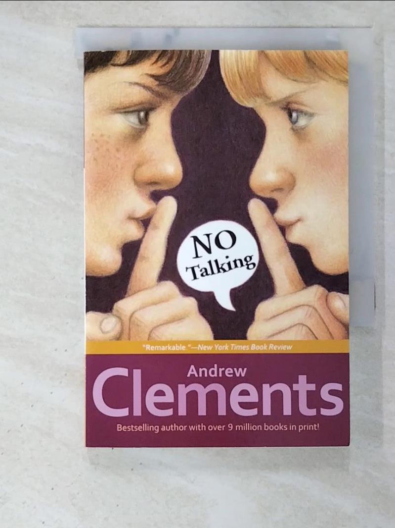 二手書|【BBG】No Talking_Andrew Clements