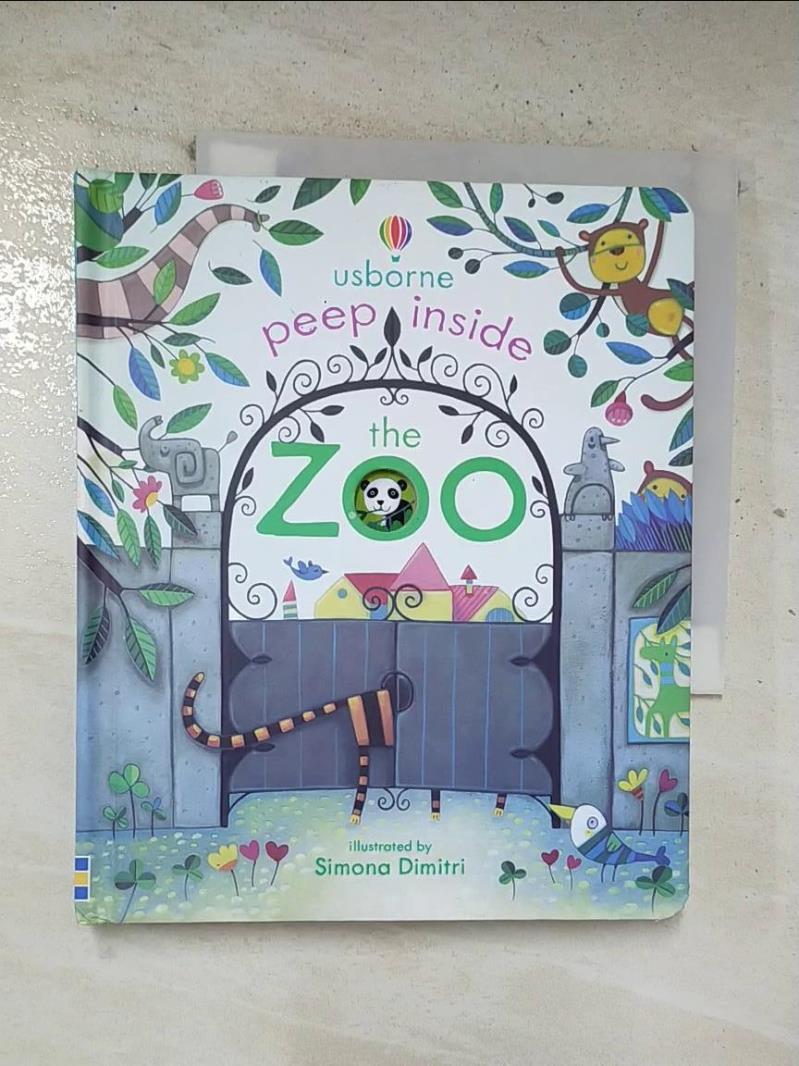 二手書|【BWG】Peep Inside The Zoo_Anna Milbourne,Simona Dimitri