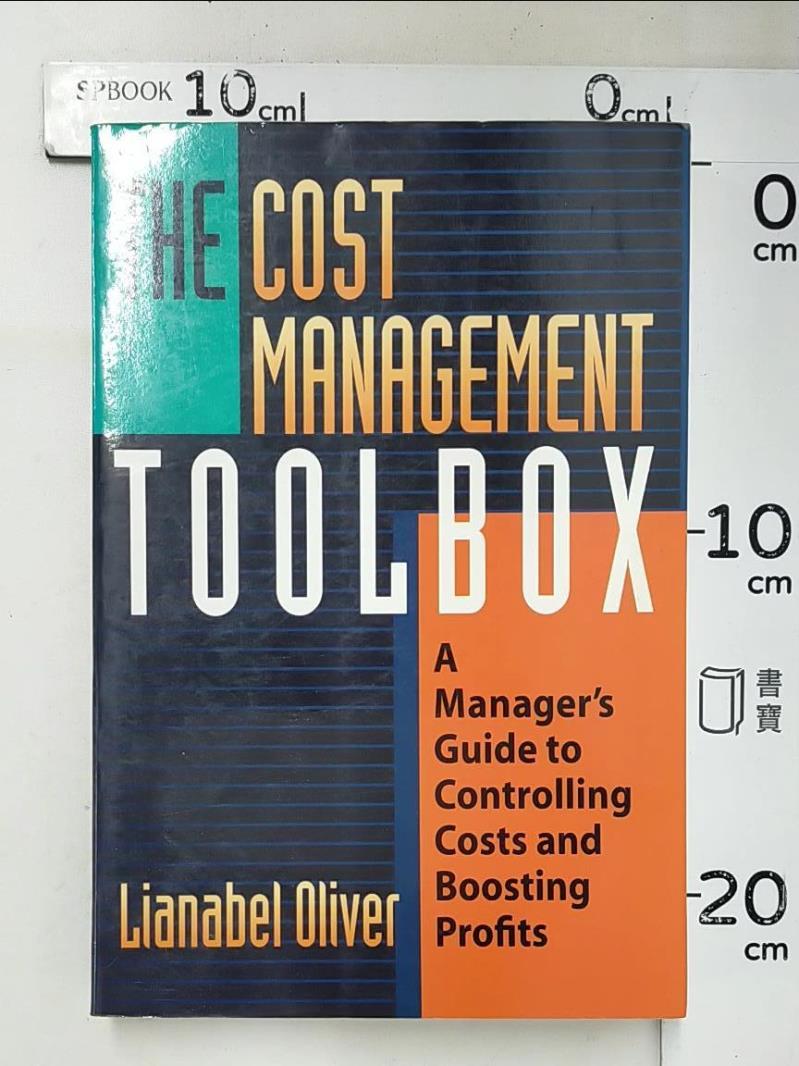 二手書|【J3D】The Cost Management Toolbox: The Manager’s Guide to Controlli