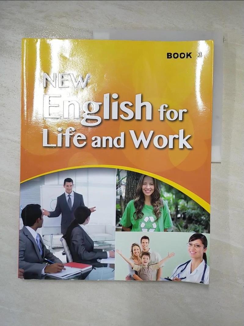 二手書|【DQN】大專用書：NEW English for Life & Work B3(一書+一片互動光碟)_David Vickers