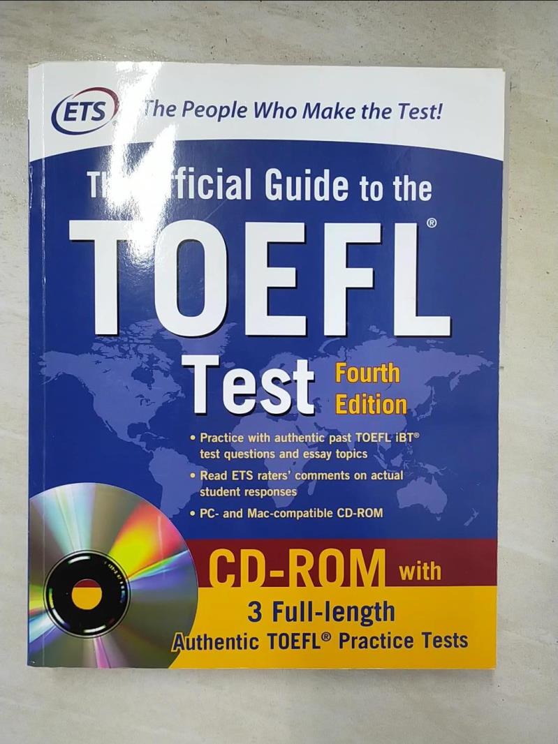 二手書|【J1U】The Official Guide to the Toefl Test_ETS