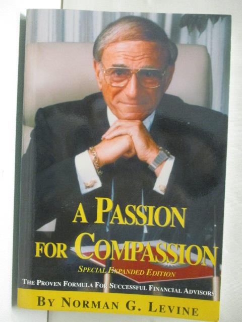 二手書|【JD6】A Passion for Compassion