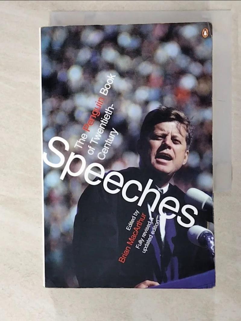 二手書|【PHL】The Penguin book of twentieth-century speeches_Brian