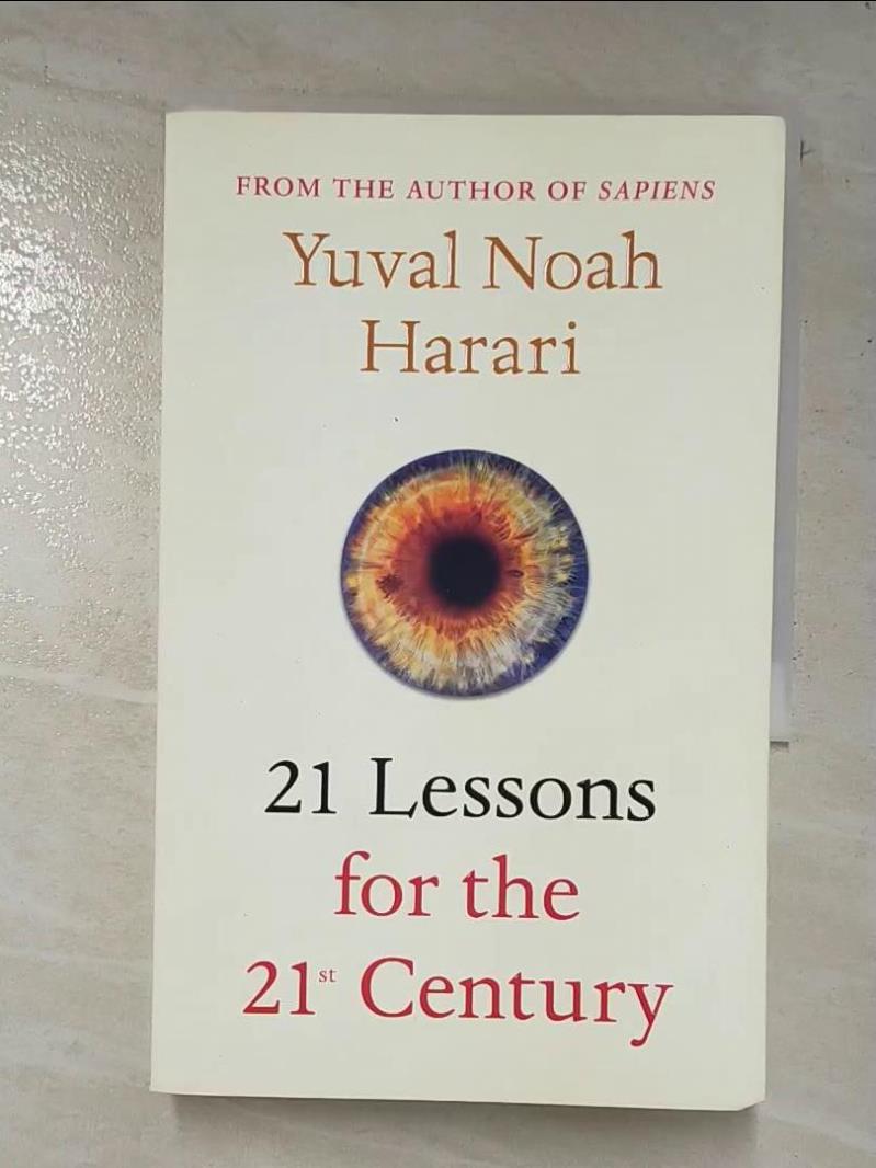 二手書|【AW8】21 Lessons for the 21st Century_Yuval Noah Harari