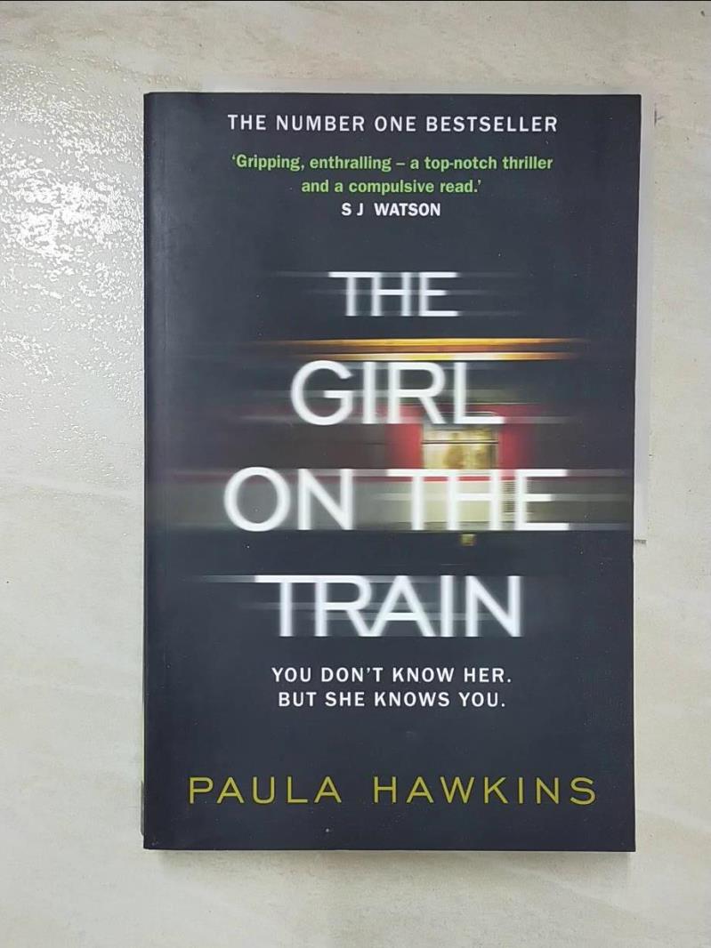 二手書|【D6E】The Girl on the Train_Paula Hawkins