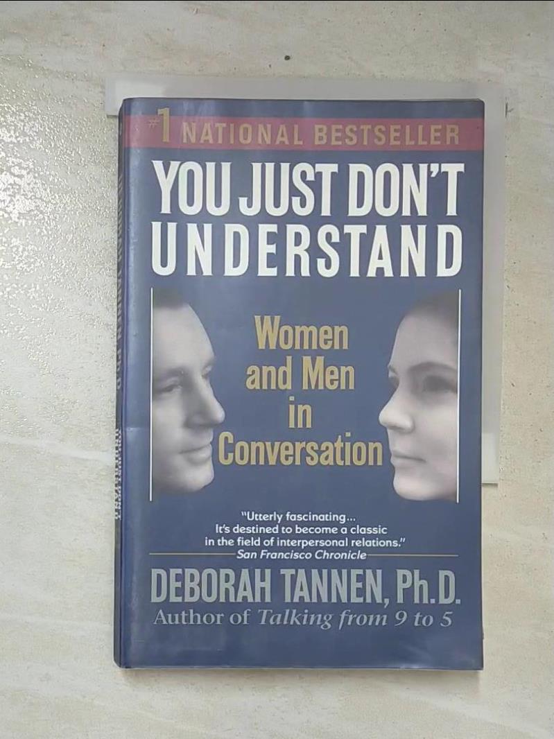 二手書|【CKB】You just don't understand : women and men in conversation_Debo