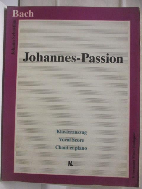 二手書|【O5B】Johannes-Passion