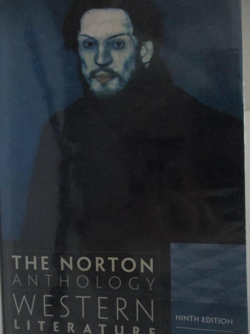 二手書|【E4J】The Norton Anthology of Western Literature, Vol. 2封面藍底男性