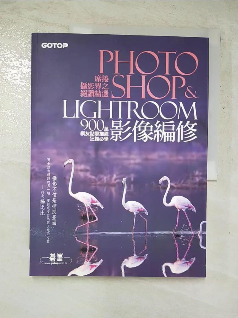 二手書|【JHQ】席捲攝影界之絕讚精選Photoshop&Lightroom影像編修_楊比比