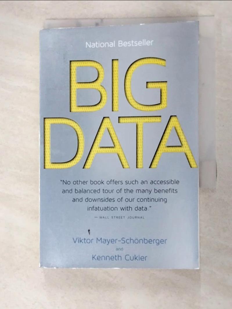 二手書|【GRG】Big Data-A Revolution That Will Transform…_Mayer-Schonberger, V