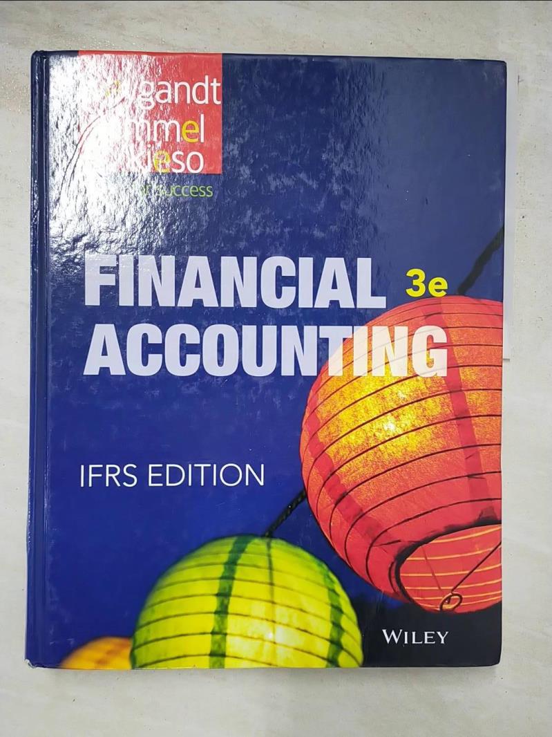 二手書|【JMP】Financial Accounting: IFRS3/e_Weygandt, Jerry J.