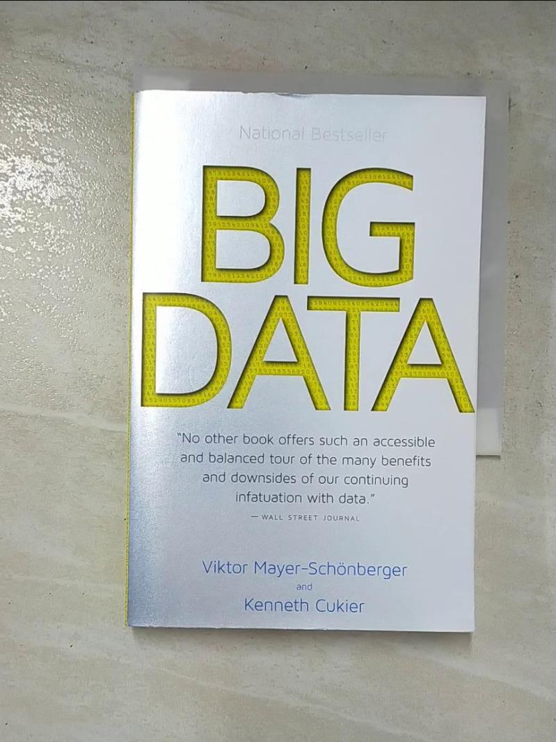 二手書|【GWI】Big Data-A Revolution That Will Transform…_Mayer-Schonberger, V