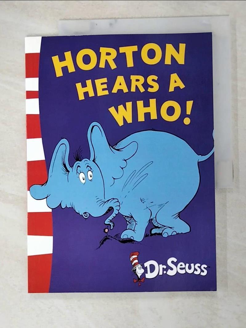 二手書|【JWK】Dr. Seuss Yellow Back Book: Horton Hears A Who!_Dr. Seuss