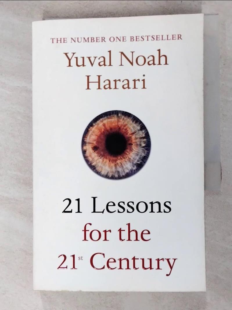二手書|【HPJ】21 Lessons for the 21st Century_Yuval Noah Harari