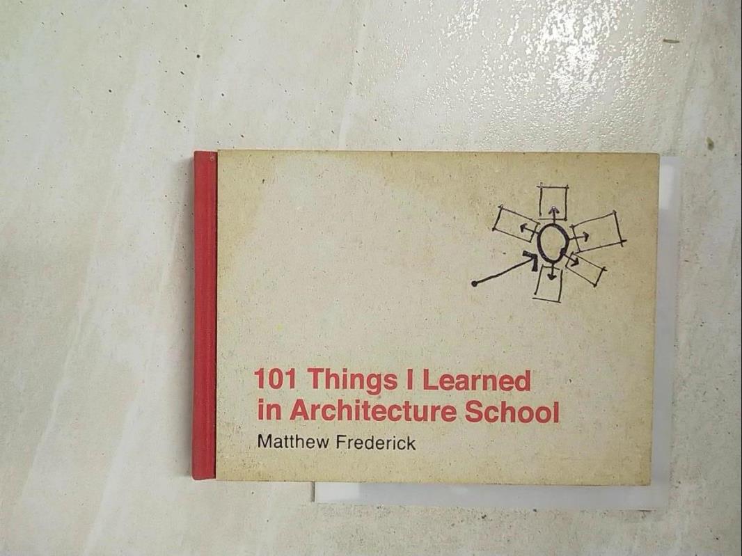 二手書|【IKL】101 Things I Learned in Architecture School