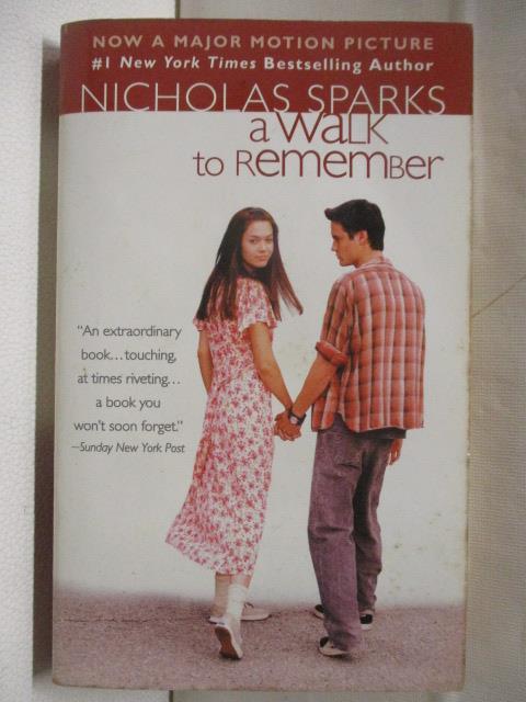 二手書|【FQM】a Walk to remember_Nicholas Sparks