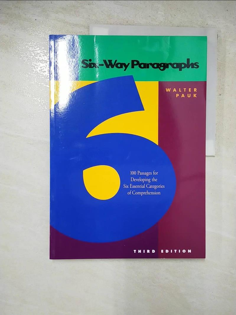 二手書|【I4F】Six-Way Paragraphs_PAUK
