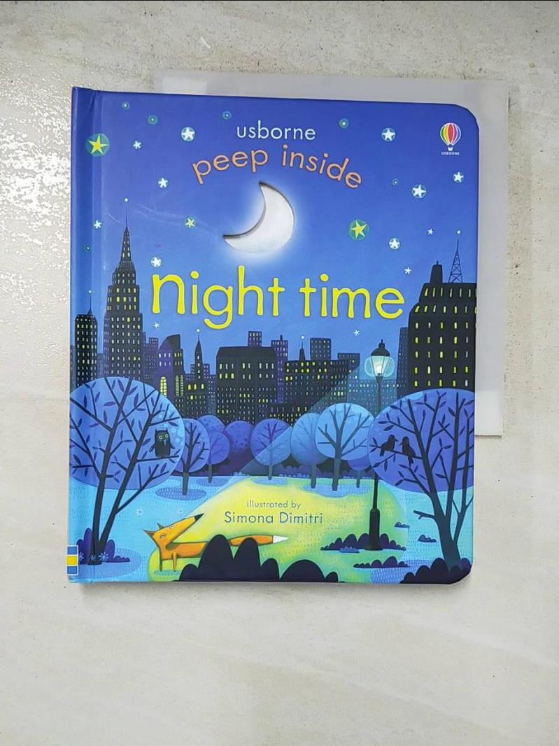 二手書|【ACB】Peep Inside Night-Time_Anna Milbourne,Simona Dimitri