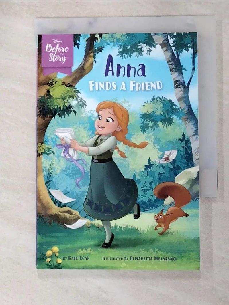 二手書|【ATK】Disney Before the Story: Anna Finds a Friend_Disney Storybook 