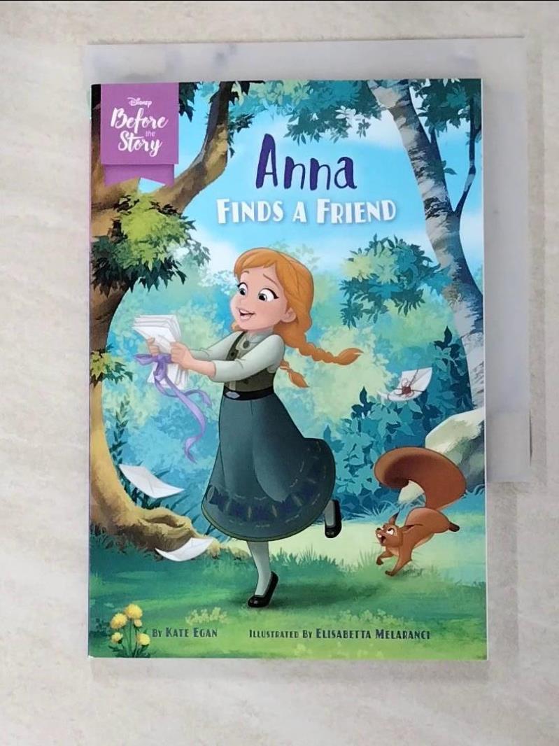 二手書|【ATY】Disney Before the Story: Anna Finds a Friend_Disney Storybook 