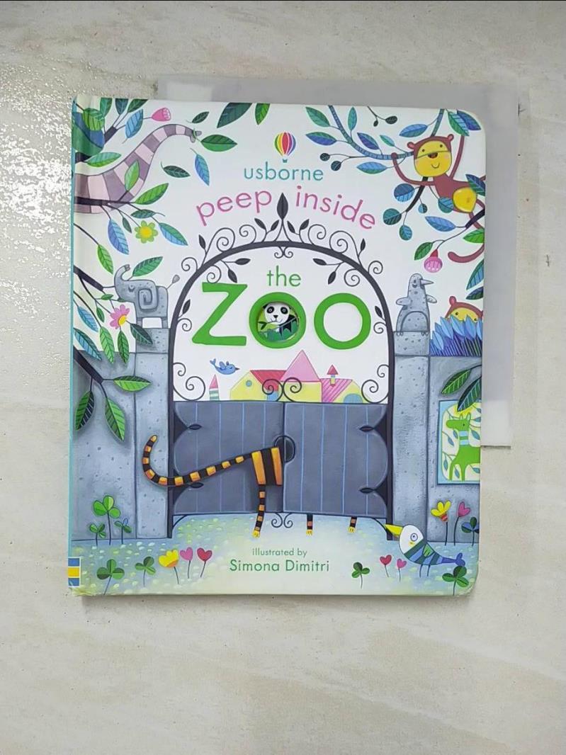 二手書|【DV2】Peep Inside The Zoo_Anna Milbourne,Simona Dimitri