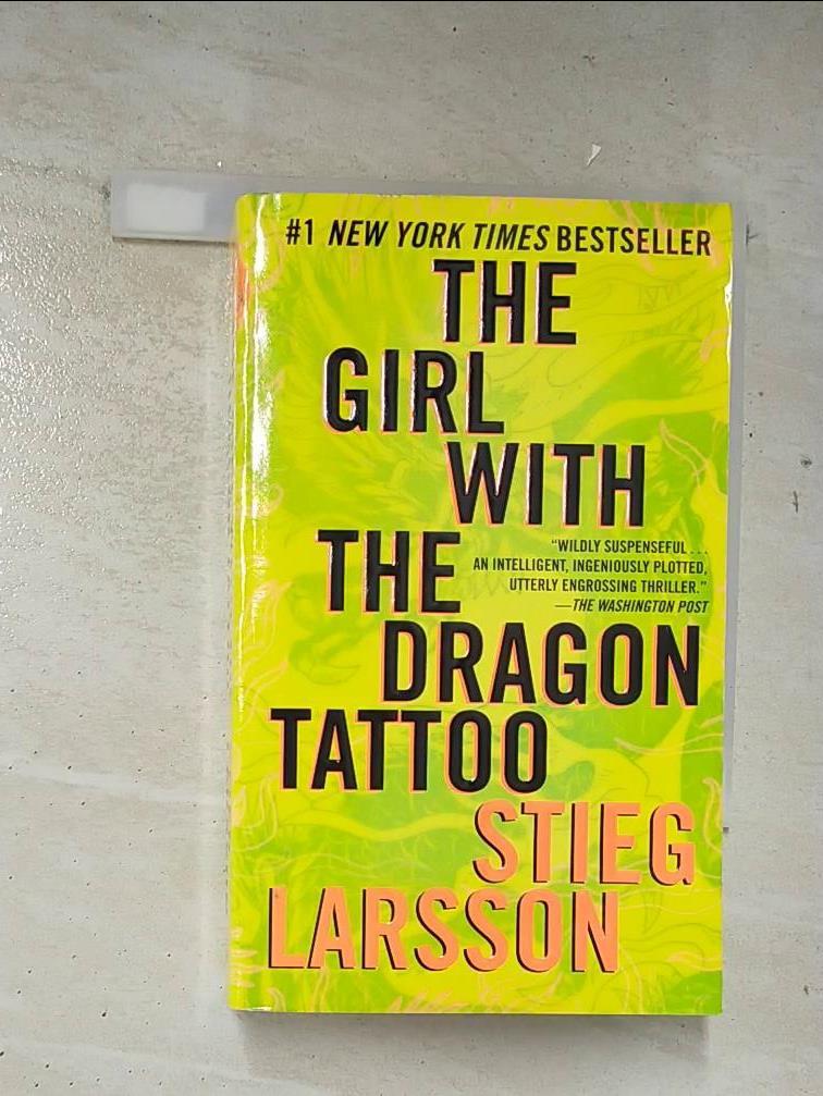 二手書|【BAT】The Girl With the Dragon Tattoo_Stieg Larsson