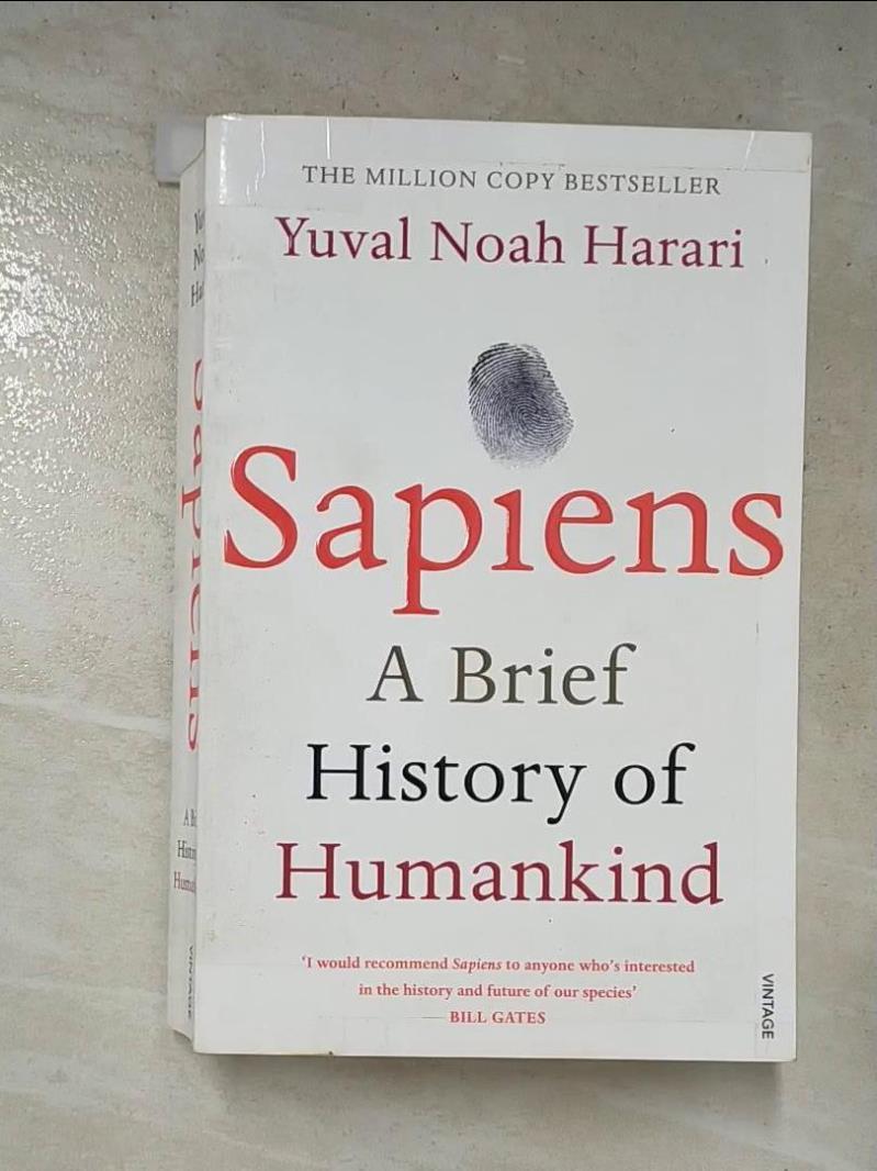 二手書|【PFJ】Sapiens: A Brief History of Humankind_Yuval Noah Harari